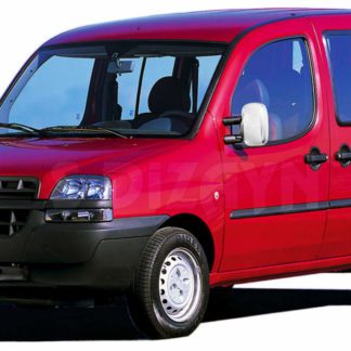 FIAT DOBLO I 2000-2006 ΚΑΠΑΚΙΑ ΚΑΘΡΕΠΤΩΝ ΧΡΩΜΙΟ