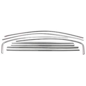 FIAT TIPO 4D 2015+ ΤΡΙΜ ΜΑΡΚΕ ΠΑΡΑΘΥΡΩΝ ΑΥΤΟΚΟΛΛΗΤΑ ΧΡΩΜΙΟ ΜΕΤΑΛΛΙΚΑ 8 TEM.