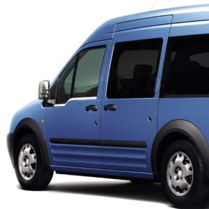 FORD TRANSIT CONNECT LAV 09-14 TRIM ΠΑΡΑΘΥΡΩΝ (ΑΝΟΞΕΙΔΩΤΟ ΑΤΣΑΛΙ ΧΡΩΜΙΟ) – 2 ΤΕΜ.