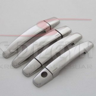 VW JETTA SEDAN 2011+ ΧΕΡΟΥΛΙΑ ΠΟΡΤΑΣ ΧΡΩΜΙΟ ΜΕΤΑΛΛΙΚΑ 4ΠΟΡΤΕΣ 4ΤΕΜ