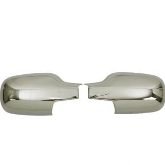 RENAULT MEGANE 3/4/5D 04-10 /RENAULT SCENIC II MPV 03-09 ΚΑΠΑΚΙΑ ΚΑΘΡΕΦΤΩΝ ΧΡΩΜΙΟΥ ΣΑΤΙΝΕ 2 ΤΕΜ. ΠΛΑΣΤΙΚΑ