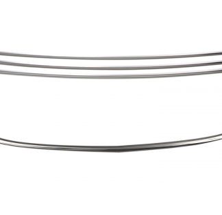 HYUNDAI I30 5D 2012+ ΔΙΑΚΟΣΜΗΤΙΚΕΣ ΓΡΙΛΙΕΣ ΜΑΣΚΑΣ ΕΜΠΡΟΣ ΧΡΩΜΙΟ ΜΕΤΑΛΛΙΚΕΣ