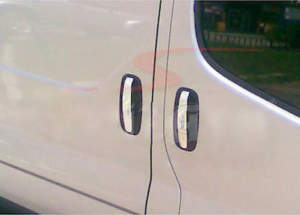 RENAULT TRAFIC 2001-2010 ΧΕΡΟΥΛΙΑ ΠΟΡΤΑΣ ΧΡΩΜΙΟ ΜΕΤΑΛΛΙΚΑ 5ΤΕΜ.