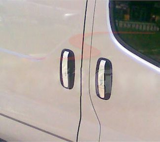 RENAULT TRAFIC 2001-2010 ΧΕΡΟΥΛΙΑ ΠΟΡΤΑΣ ΧΡΩΜΙΟ ΜΕΤΑΛΛΙΚΑ 5ΤΕΜ.