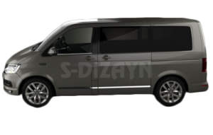 VW TRANSPORTER T6 2015+ TRIM ΜΑΡΚΕ ΠΑΡΑΘΥΡΩΝ ΑΥΤΟΚΟΛΛΗΤΑ ΧΡΩΜΙΟΥ 2ΤΕΜ.