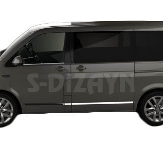 VW TRANSPORTER T6 2015+ TRIM ΜΑΡΚΕ ΠΑΡΑΘΥΡΩΝ ΑΥΤΟΚΟΛΛΗΤΑ ΧΡΩΜΙΟΥ 2ΤΕΜ.