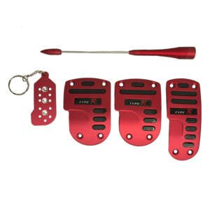 Σετ Πεταλιέρες Αυτοκινήτου Universal  Auto Gs Type R  Σετ 8 τεμαχίων