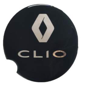 RENAULT CLIO 3D/5D 2006>2009 ΑΥΤΟΚΟΛΛΗΤΟ ΤΑΠΑΣ ΡΕΖΕΡΒΟΥΑΡ  ΜΑΥΡΟ/ΧΡΩΜΙΟ ΜΕ ΕΠΙΚΑΛΥΨΗ ΕΠΟΞΕΙΔΙΚΗΣ ΡΥΤΙΝΗΣ (ΥΓΡΟ ΓΥΑΛΙ) – 1 ΤΕΜ.