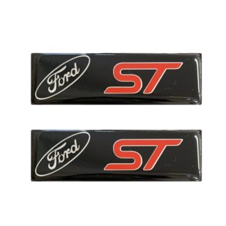 FORD ST ΣΗΜΑΤΑ ΒΙΔΩΤΑ 10 Χ 3 cm ΕΠΟΞΕΙΔΙΚΗΣ ΡΥΤΙΝΗΣ (ΥΓΡΟ ΓΥΑΛΙ) ΣΕ ΜΑΥΡΟ/ΧΡΩΜΙΟ/ΚΟΚΚΙΝΟ ΜΕ LOGO ΓΙΑ ΠΑΤΑΚΙΑ - 2 ΤΕΜ.