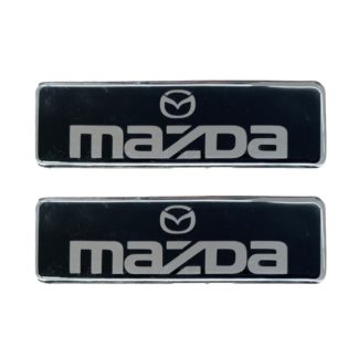 MAZDA ΣΗΜΑΤΑ ΒΙΔΩΤΑ 10 Χ 3 cm ΕΠΟΞΕΙΔΙΚΗΣ ΡΥΤΙΝΗΣ (ΥΓΡΟ ΓΥΑΛΙ) ΣΕ ΜΑΥΡΟ/ΧΡΩΜΙΟ ΓΙΑ ΠΑΤΑΚΙΑ - 2 ΤΕΜ.