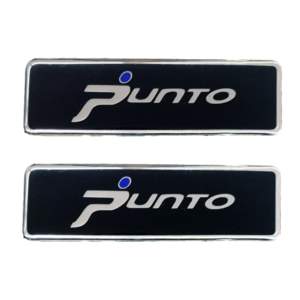 FIAT PUNTO ΣΗΜΑΤΑ ΒΙΔΩΤΑ 10 Χ 3 cm ΕΠΟΞΕΙΔΙΚΗΣ ΡΥΤΙΝΗΣ (ΥΓΡΟ ΓΥΑΛΙ) ΣΕ ΜΑΥΡΟ/ΧΡΩΜΙΟ/ΜΠΛΕ ΓΙΑ ΠΑΤΑΚΙΑ – 2 ΤΕΜ.