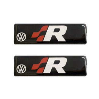 VW SR ΣΗΜΑΤΑ ΒΙΔΩΤΑ 10 Χ 3 cm ΕΠΟΞΕΙΔΙΚΗΣ ΡΥΤΙΝΗΣ (ΥΓΡΟ ΓΥΑΛΙ) ΣΕ ΜΑΥΡΟ/ΧΡΩΜΙΟ/ΚΟΚΚΙΝΟ ΓΙΑ ΠΑΤΑΚΙΑ - 2 ΤΕΜ.