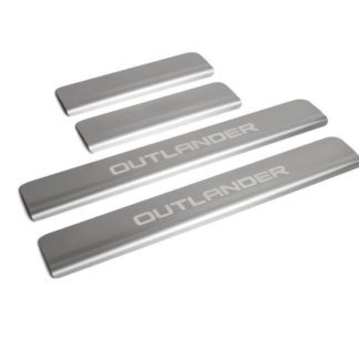 MITSUBISHI OUTLANDER 2015+ ΜΑΡΣΠΙΕ ΕΣΩΤΕΡΙΚΑ ΧΡΩΜΙΟ ΑΥΤΟΚΟΛΛΗΤΑ 4ΤΕΜ.