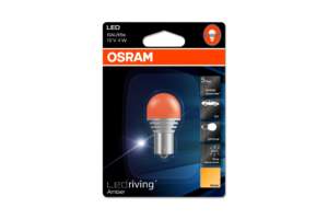 OSRAM LEDriving PY21W – 12V – 4W –  BAU15s (ΠΟΡΤΟΚΑΛΙ)  BLISTER — 1 ΤΕΜ