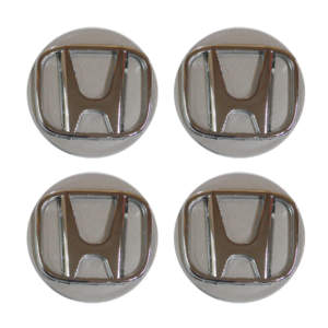 ΤΑΠΕΣ ΚΕΝΤΡΟΥ ΖΑΝΤΑΣ HONDA ΧΡΩΜΙΟ/ΓΚΡΙ ΚΟΥΜΠΩΤΕΣ 4ΤΕΜ.