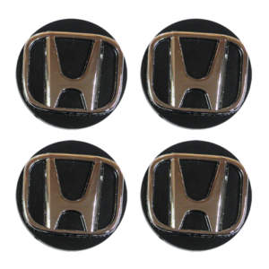 ΤΑΠΕΣ ΚΕΝΤΡΟΥ ΖΑΝΤΑΣ HONDA ΧΡΩΜΙΟ/ΜΑΥΡΟ ΚΟΥΜΠΩΤΕΣ 4ΤΕΜ.