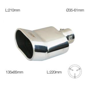 ΑΚΡΟ/ΜΠΟΥΚΑ ΕΞΑΤΜΙΣΗΣ ΧΡΩΜΙΟΥ 35-61mm (ΜΗΚΟΣ 210mm – ΔΙΑΜΕΤΡΟΣ ΕΞΩΤΕΡΙΚΗ 135x85mm) SIMONI RACING – 1 TEM