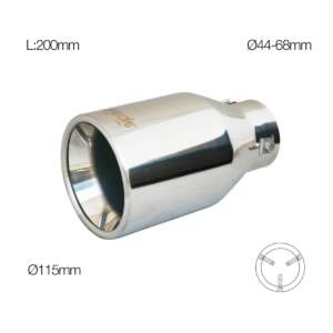 ΑΚΡΟ/ΜΠΟΥΚΑ ΕΞΑΤΜΙΣΗΣ ΧΡΩΜΙΟΥ 44-68mm (ΜΗΚΟΣ 200mm – ΔΙΑΜΕΤΡΟΣ ΕΞΩΤΕΡΙΚΗ 115mm)​ SIMONI RACING – 1 TEM