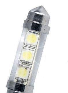 ΛΑΜΠΑΚΙ ME 6 LED 44MM ΜΠΛΕ 360ο CAN-BUS