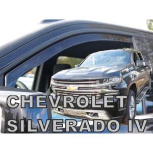 CHEVROLET SILVERADO 4D 2019-2021 ΖΕΥΓΑΡΙ ΑΝΕΜΟΘΡΑΥΣΤΕΣ ΑΠΟ ΕΥΚΑΜΠΤΟ ΦΙΜΕ ΠΛΑΣΤΙΚΟ HEKO – 2 ΤΕΜ.