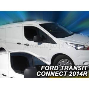 FORD TRANSIT CONNECT / TOURNEO 2 2D/5D 2014+ ΖΕΥΓΑΡΙ ΑΝΕΜΟΘΡΑΥΣΤΕΣ VAN ΑΠΟ ΕΥΚΑΜΠΤΟ ΦΙΜΕ ΠΛΑΣΤΙΚΟ HEKO – 2 ΤΕΜ.