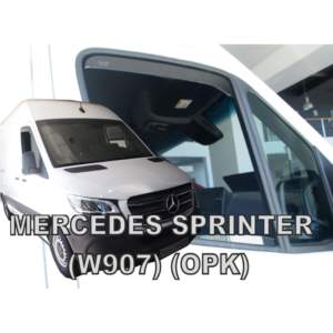 MERCEDES SPRINTER W907 2D 2018+ ΚΟΝΤΟ ΖΕΥΓΑΡΙ ΑΝΕΜΟΘΡΑΥΣΤΕΣ VAN ΑΠΟ ΕΥΚΑΜΠΤΟ ΦΙΜΕ ΠΛΑΣΤΙΚΟ HEKO – 2 ΤΕΜ.