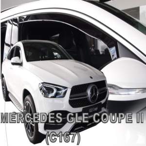 MERCEDES GLE COUPE C167 5D 2019+ – ΖΕΥΓΡΙ ΖΕΥΓΑΡΙ ΑΝΕΜΟΘΡΑΥΣΤΕΣ ΑΠΟ ΕΥΚΑΜΠΤΟ ΦΙΜΕ ΠΛΑΣΤΙΚΟ HEKO – 2 ΤΕΜ.