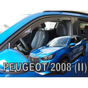 PEUGEOT 2008 5D 2019+ / 2008E 5D 2019+ – ΖΕΥΓΑΡΙ ΑΝΕΜΟΘΡΑΥΣΤΕΣ ΑΥΤΟΚΙΝΗΤΟΥ ΑΠΟ ΕΥΚΑΜΠΤΟ ΦΙΜΕ ΠΛΑΣΤΙΚΟ HEKO – 2 ΤΕΜ.