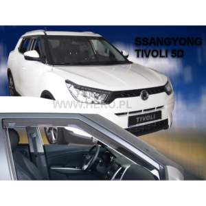 SSANGYONG TIVOLI / XLV 5D 2015+ ΖΕΥΓΑΡΙ ΑΝΕΜΟΘΡΑΥΣΤΕΣ ΑΠΟ ΕΥΚΑΜΠΤΟ ΦΙΜΕ ΠΛΑΣΤΙΚΟ HEKO – 2 ΤΕΜ.