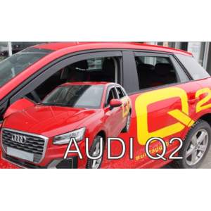 AUDI Q2 5D 2016+ ΣΕΤ ΑΝΕΜΟΘΡΑΥΣΤΕΣ ΑΥΤΟΚΙΝΗΤΟΥ ΑΠΟ ΕΥΚΑΜΠΤΟ ΦΙΜΕ ΠΛΑΣΤΙΚΟ HEKO – 4 ΤΕΜ.