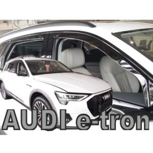 AUDI E-TRON 5D 2018+ ΣΕΤ ΑΝΕΜΟΘΡΑΥΣΤΕΣ ΑΥΤΟΚΙΝΗΤΟΥ ΑΠΟ ΕΥΚΑΜΠΤΟ ΦΙΜΕ ΠΛΑΣΤΙΚΟ HEKO – 4 ΤΕΜ.