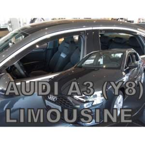 AUDI A3 Y8 LIM. 4D 2020+ ΣΕΤ ΑΝΕΜΟΘΡΑΥΣΤΕΣ ΑΥΤΟΚΙΝΗΤΟΥ ΑΠΟ ΕΥΚΑΜΠΤΟ ΦΙΜΕ ΠΛΑΣΤΙΚΟ HEKO – 4 ΤΕΜ.