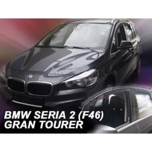 BMW ΣΕΙΡΑ 2 F46 GRAN TOURER 5D 2015+ ΣΕΤ ΑΝΕΜΟΘΡΑΥΣΤΕΣ ΑΥΤΟΚΙΝΗΤΟΥ ΑΠΟ ΕΥΚΑΜΠΤΟ ΦΙΜΕ ΠΛΑΣΤΙΚΟ HEKO – 4 ΤΕΜ.