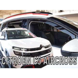 CITROEN C5 AIRCROSS 5D 2019 ΣΕΤ ΑΝΕΜΟΘΡΑΥΣΤΕΣ ΑΥΤΟΚΙΝΗΤΟΥ ΑΠΟ ΕΥΚΑΜΠΤΟ ΦΙΜΕ ΠΛΑΣΤΙΚΟ HEKO - 4 ΤΕΜ.