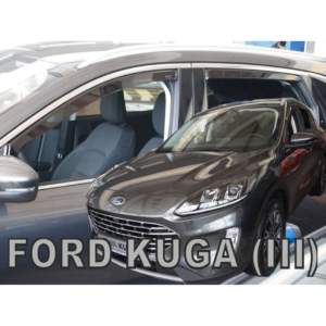 FORD KUGA 5D 2019+ ΣΕΤ ΑΝΕΜΟΘΡΑΥΣΤΕΣ ΑΥΤΟΚΙΝΗΤΟΥ ΑΠΟ ΕΥΚΑΜΠΤΟ ΦΙΜΕ ΠΛΑΣΤΙΚΟ HEKO – 4 ΤΕΜ.