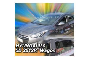 HYUNDAI I30 5D STATIONWAGON 02/2012-2017 ΣΕΤ ΑΝΕΜΟΘΡΑΥΣΤΕΣ ΑΥΤΟΚΙΝΗΤΟΥ ΑΠΟ ΕΥΚΑΜΠΤΟ ΦΙΜΕ ΠΛΑΣΤΙΚΟ HEKO – 4 ΤΕΜ.