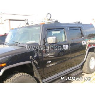 HUMMER H2 2002-2009 5D ΣΕΤ ΑΝΕΜΟΘΡΑΥΣΤΕΣ ΑΥΤΟΚΙΝΗΤΟΥ ΑΠΟ ΕΥΚΑΜΠΤΟ ΦΙΜΕ ΠΛΑΣΤΙΚΟ HEKO - 4 ΤΕΜ.