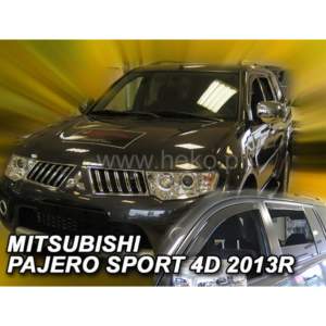 MITSUBISHI PAJERO SPORT 5D 2013-2018 ΣΕΤ ΑΝΕΜΟΘΡΑΥΣΤΕΣ ΑΥΤΟΚΙΝΗΤΟΥ ΑΠΟ ΕΥΚΑΜΠΤΟ ΦΙΜΕ ΠΛΑΣΤΙΚΟ HEKO – 4 ΤΕΜ.