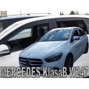 MERCEDES B-KLAS W247 5D 2019+ ΣΕΤ ΑΝΕΜΟΘΡΑΥΣΤΕΣ ΑΥΤΟΚΙΝΗΤΟΥ ΑΠΟ ΕΥΚΑΜΠΤΟ ΦΙΜΕ ΠΛΑΣΤΙΚΟ HEKO – 4 ΤΕΜ.
