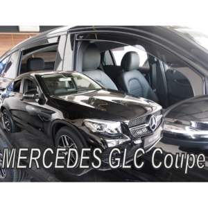 MERCEDES GLC COUPE C253 5D 2017+ ΣΕΤ ΑΝΕΜΟΘΡΑΥΣΤΕΣ ΑΥΤΟΚΙΝΗΤΟΥ ΑΠΟ ΕΥΚΑΜΠΤΟ ΦΙΜΕ ΠΛΑΣΤΙΚΟ HEKO – 4 ΤΕΜ.
