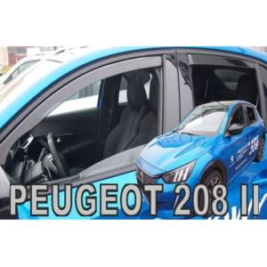 OPEL CORSA F 5D 2019+ / PEUGEOT 208 5D 2019+ ΣΕΤ ΑΝΕΜΟΘΡΑΥΣΤΕΣ ΑΥΤΟΚΙΝΗΤΟΥ ΑΠΟ ΕΥΚΑΜΠΤΟ ΦΙΜΕ ΠΛΑΣΤΙΚΟ HEKO – 4 ΤΕΜ.