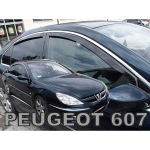 PEUGEOT 607 SEDAN 4D 1999-2010 ΣΕΤ ΑΝΕΜΟΘΡΑΥΣΤΕΣ ΑΥΤΟΚΙΝΗΤΟΥ ΑΠΟ ΕΥΚΑΜΠΤΟ ΦΙΜΕ ΠΛΑΣΤΙΚΟ HEKO – 4 ΤΕΜ.
