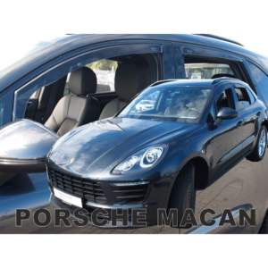 PORSCHE MACAN 5D 2013+ ΣΕΤ ΑΝΕΜΟΘΡΑΥΣΤΕΣ ΑΥΤΟΚΙΝΗΤΟΥ ΑΠΟ ΕΥΚΑΜΠΤΟ ΦΙΜΕ ΠΛΑΣΤΙΚΟ HEKO – 4 ΤΕΜ.