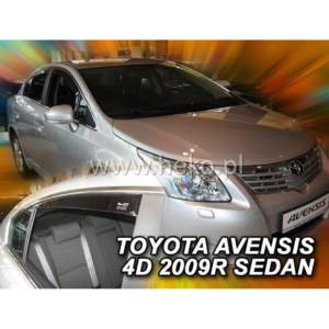 TOYOTA AVENSIS 4D SEDAN 2009+ ΣΕΤ ΑΝΕΜΟΘΡΑΥΣΤΕΣ ΑΥΤΟΚΙΝΗΤΟΥ ΑΠΟ ΕΥΚΑΜΠΤΟ ΦΙΜΕ ΠΛΑΣΤΙΚΟ HEKO – 4 ΤΕΜ.