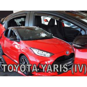 TOYOTA YARIS 5D 2019+ ΣΕΤ ΑΝΕΜΟΘΡΑΥΣΤΕΣ ΑΥΤΟΚΙΝΗΤΟΥ ΑΠΟ ΕΥΚΑΜΠΤΟ ΦΙΜΕ ΠΛΑΣΤΙΚΟ HEKO – 4 ΤΕΜ.