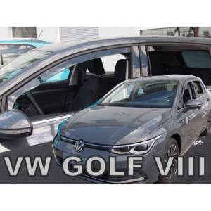 VW GOLF 8 5D 2020+ ΣΕΤ ΑΝΕΜΟΘΡΑΥΣΤΕΣ ΑΥΤΟΚΙΝΗΤΟΥ ΑΠΟ ΕΥΚΑΜΠΤΟ ΦΙΜΕ ΠΛΑΣΤΙΚΟ HEKO – 4 ΤΕΜ.
