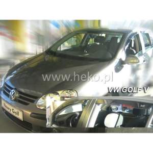 VW GOLF 5 5D HTB 2004-2008 ΣΕΤ ΑΝΕΜΟΘΡΑΥΣΤΕΣ ΑΥΤΟΚΙΝΗΤΟΥ ΑΠΟ ΕΥΚΑΜΠΤΟ ΦΙΜΕ ΠΛΑΣΤΙΚΟ HEKO – 4 ΤΕΜ.