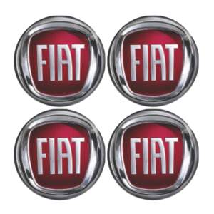 FIAT ΑΥΤΟΚΟΛΛΗΤΑ ΖΑΝΤΩΝ 6 cm ΚΟΚΚΙΝΟ/ΓΚΡΙ ΜΕ ΕΠΙΚΑΛΥΨΗ ΣΜΑΛΤΟΥ – 4 ΤΕΜ.