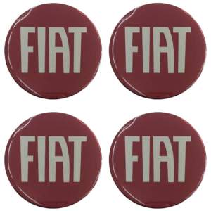 FIAT ΑΥΤΟΚΟΛΛΗΤΑ ΖΑΝΤΩΝ 7,2cm ΜΠΟΡΝΤΩ/ΧΡΩΜΙΟ ΜΕ ΕΠΙΚΑΛΥΨΗ ΣΜΑΛΤΟΥ – 4 ΤΕΜ.