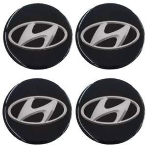 HYUNDAI ΑΥΤΟΚΟΛΛΗΤΑ ΖΑΝΤΩΝ 5,5 cm ΜΑΥΡΟ/ΧΡΩΜΙΟ ΜΕ ΕΠΙΚΑΛΥΨΗ ΣΜΑΛΤΟΥ – 4 ΤΕΜ.
